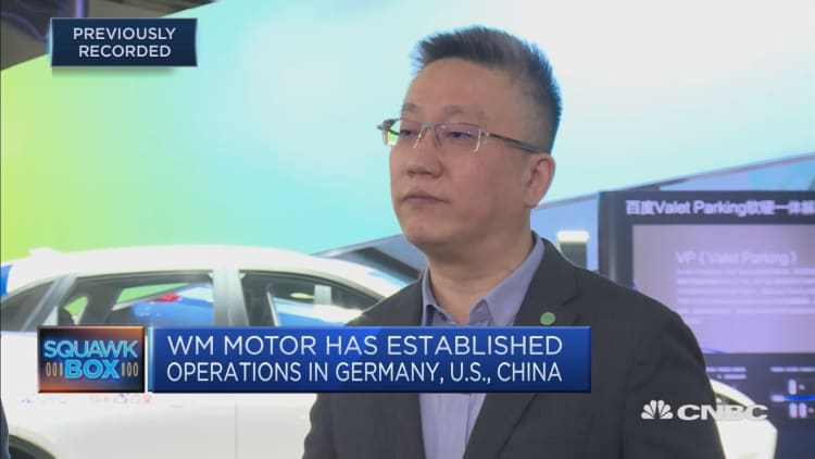 WM Motor CEO: We're on the right track right now