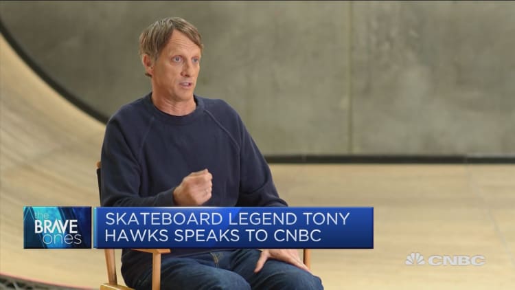 Tony Hawk on making skateboarding a 'genuine career' at the age of 16