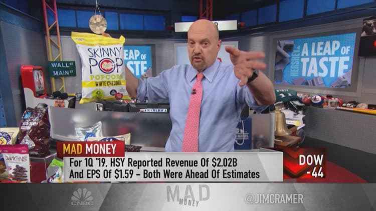 Jim Cramer: Hershey's turnaround came at the right time