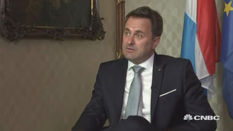 Luxembourg PM: There's no room to renegotiate Brexit deal