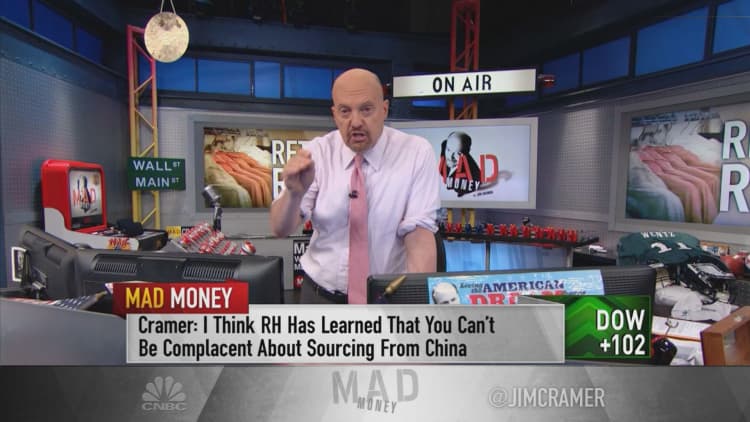 Jim Cramer reviews which retail stocks are working and which to stay away from