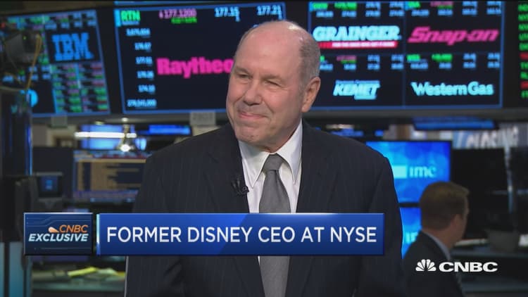 Watch CNBC's full interview with former Disney CEO Michael Eisner