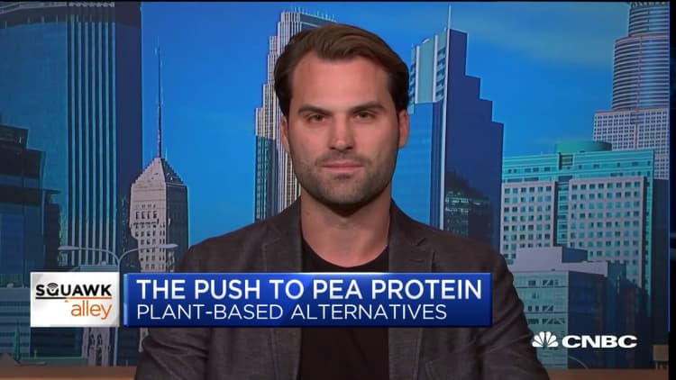 The push for pea protein and plant-based meat alternatives