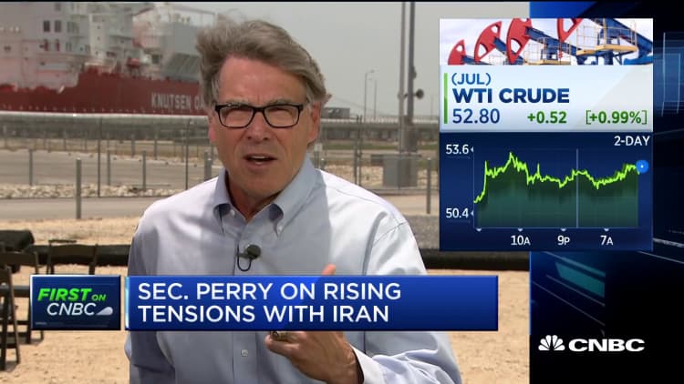 CNBC's full interview with Sec. Rick Perry on rising tensions with Iran