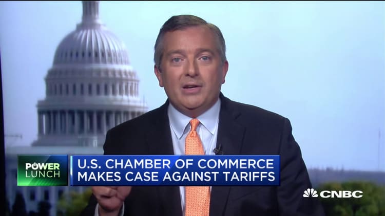 US Chamber of Commerce makes case against tariffs