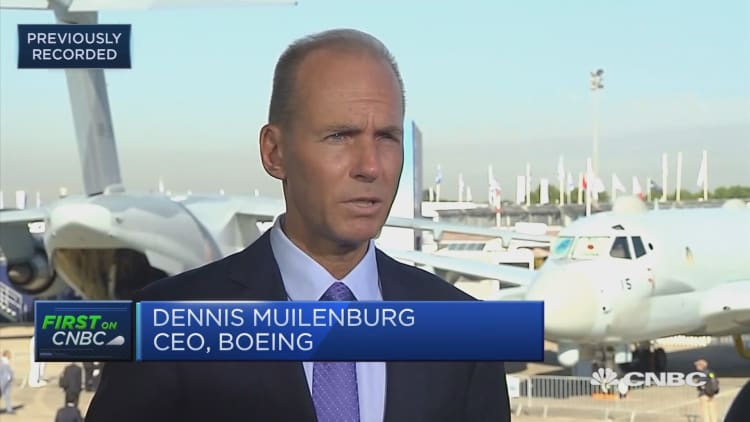 Boeing CEO: Making 'good, steady progress' on 737 MAX certification