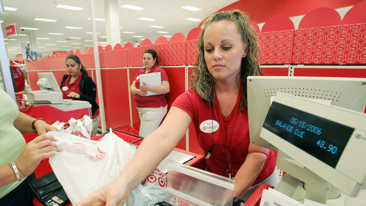 Target registers are back online after weekend outages