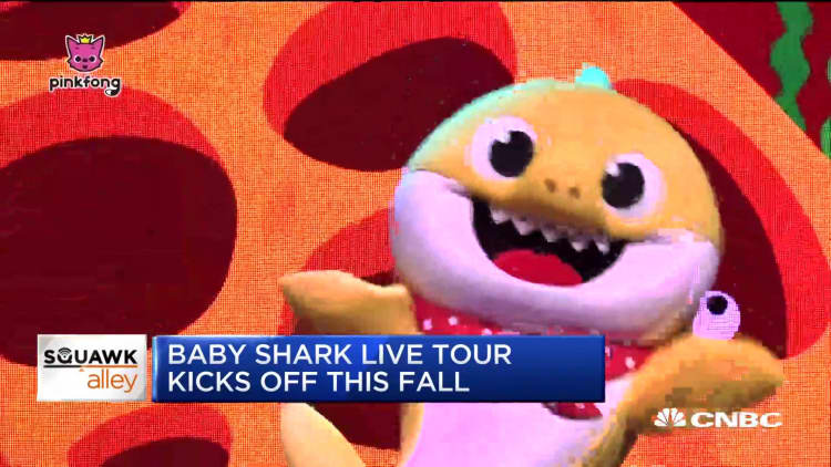 Baby Shark kicks off a live tour this fall