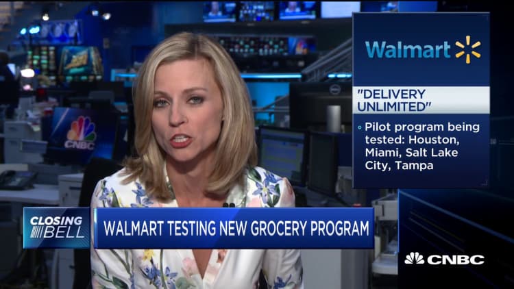 Walmart testing $98/year grocery delivery subscription program