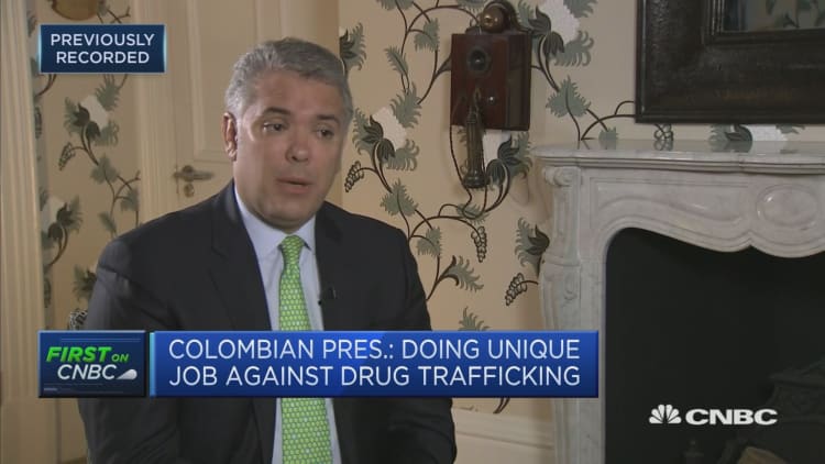 Colombia president: Must call on Venezuela military to defect