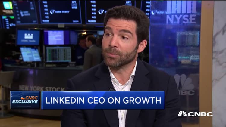 LinkedIn CEO on the company's growth and the state of the US economy