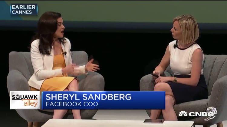 Facebook COO Sheryl Sandberg says the company needs to make it clearer how data privacy works