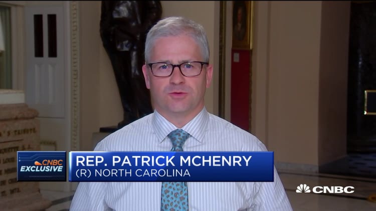 Rep. Patrick McHenry calls for hearing on Facebook's cryptocurrency