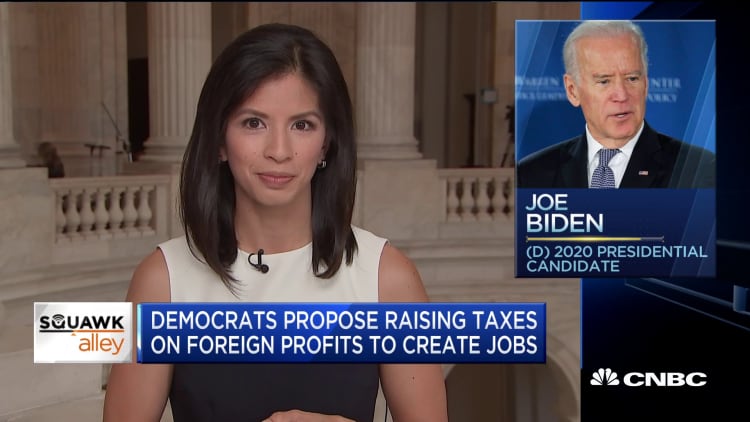 Democrats propose raising taxes on foreign profits to create jobs