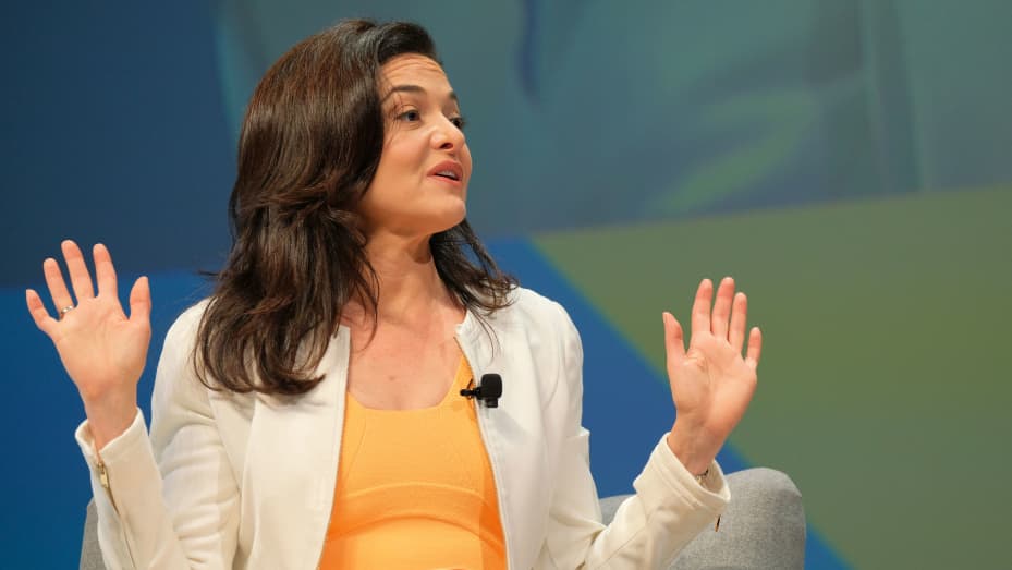 Facebook Chief Operating Officer Sheryl Sandberg speaks on stage during Facebook session at the Cannes Lions 2019 : Day Three on June 19, 2019 in Cannes, France.