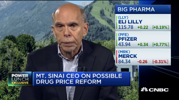 Health care costs should be part of trade talks: Mt. Sinai CEO