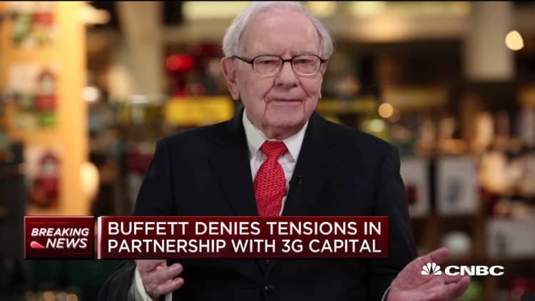 Warren Buffett denies tension with Kraft Heinz partner