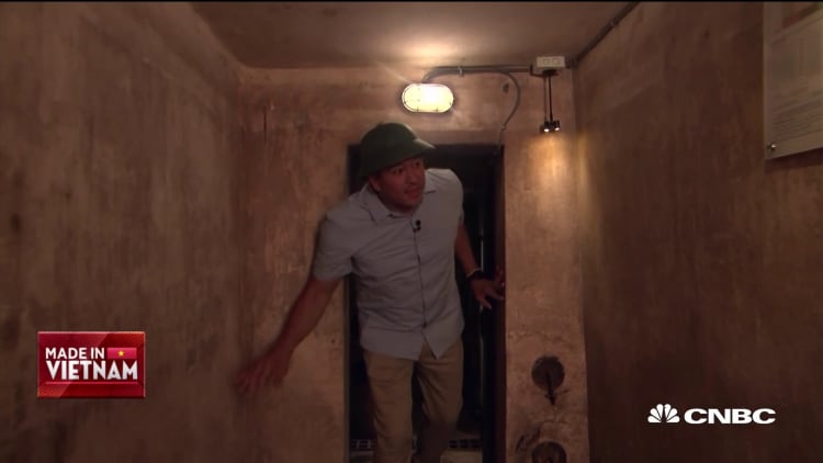 Inside a Vietnam War-era bomb shelter