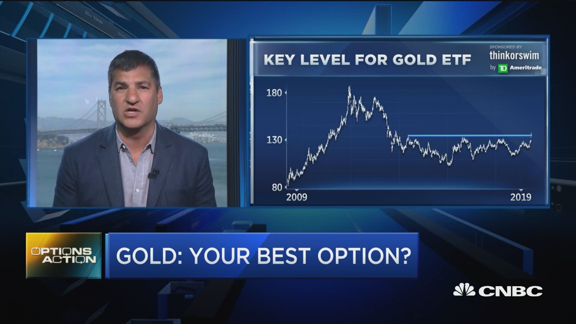 Options traders bet gold rush will rally on