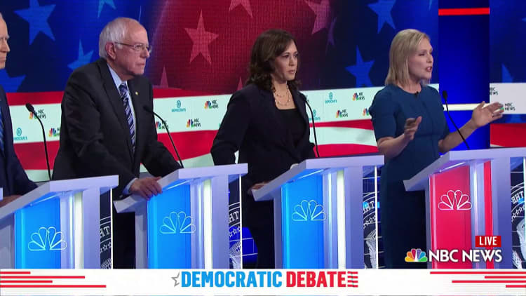 Here's where the Democratic candidates stand on health care