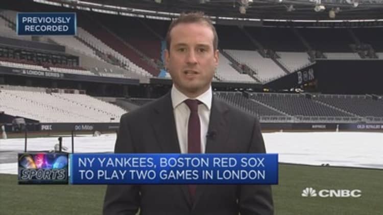 Yankees set to face the Red Sox in London