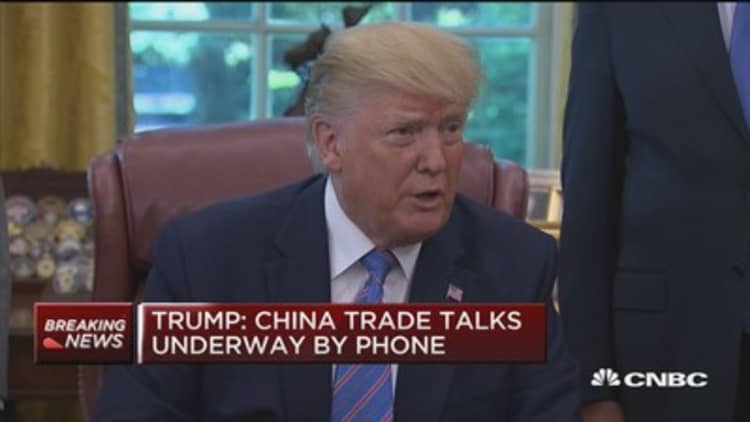 Trump speaks following G-20 meeting with China's Xi