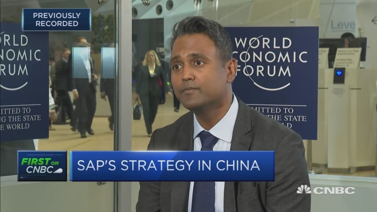 Working with Chinese partners is the way forward, says SAP