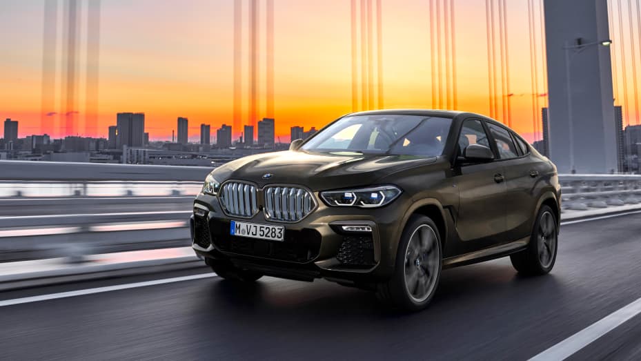  BMW le da a su crossover 2020 X6 que marca tendencia un cambio de imagen importante en el rediseño