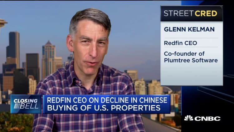 US housing market strong despite decline in Chinese demand, says Redfin CEO