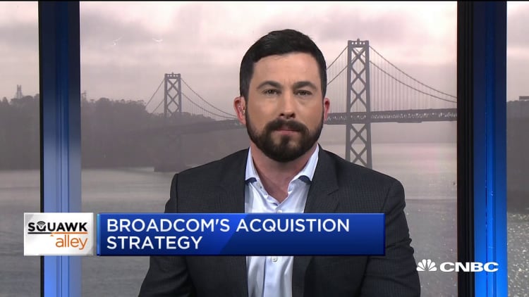 Broadcom's acquisition strategy with Symantec