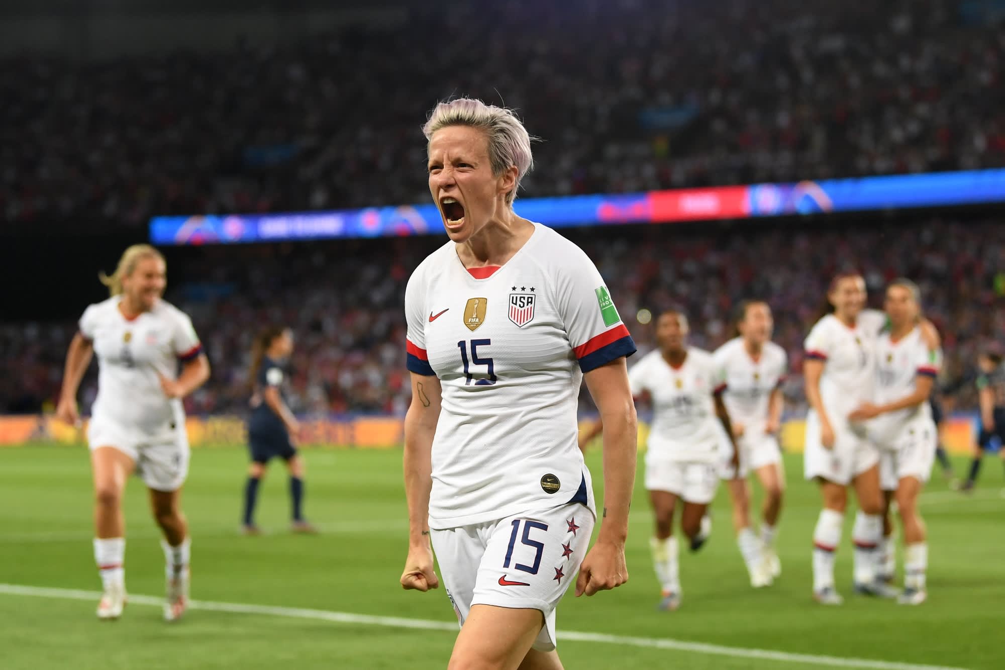 Nike wins big as the US women's soccer team takes the World Cup