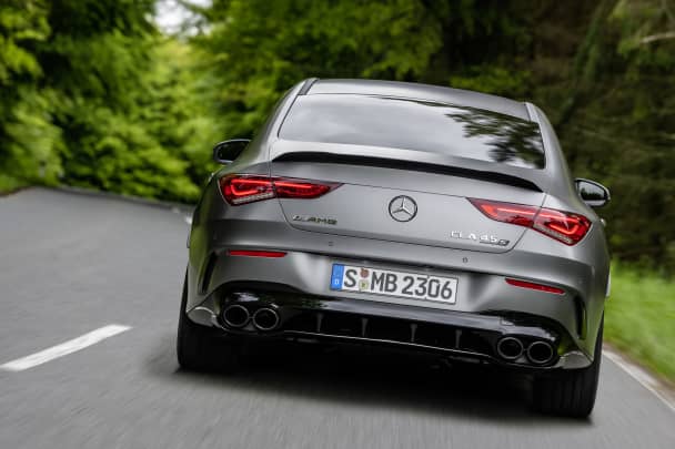 Mercedes Muscles Up With Debut Of Amg Powered Cla 45 Sedan