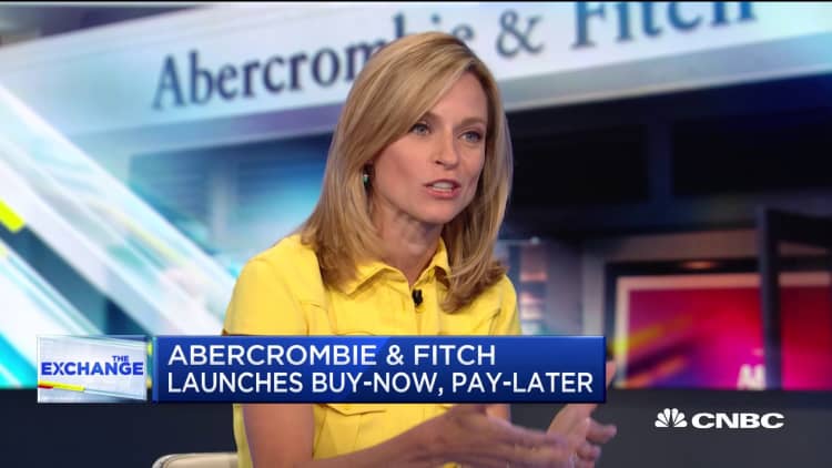 Abercrombie & Fitch launches buy-now, pay-later model to draw Gen Z