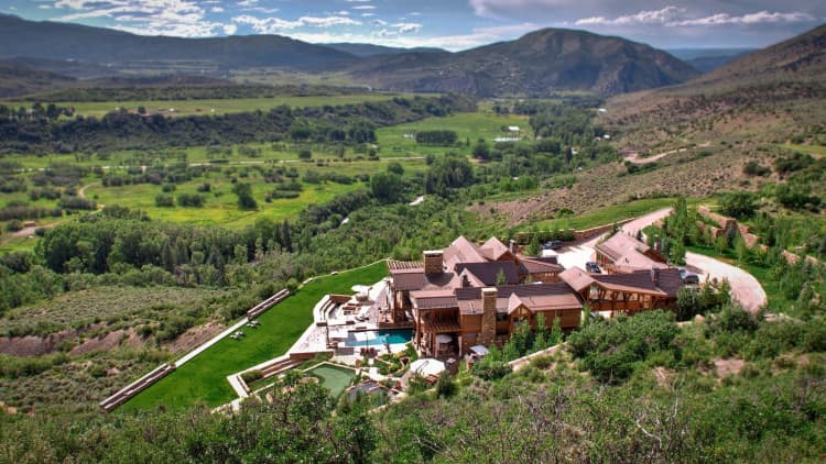 This $45 million Colorado compound has its own man-made beach