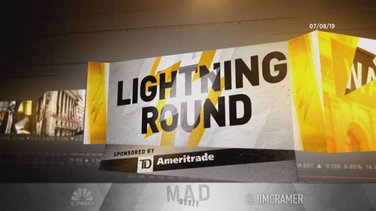 Cramer's lightning round: We're going to bet on GE and CEO Larry Culp