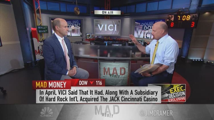 Vici Propeties CEO talks sports betting and real estate with Jim Cramer