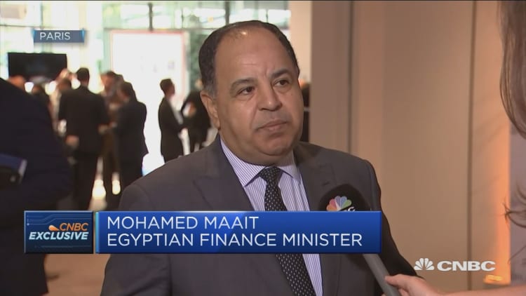 Egypt's main focus is on development, finance minister says