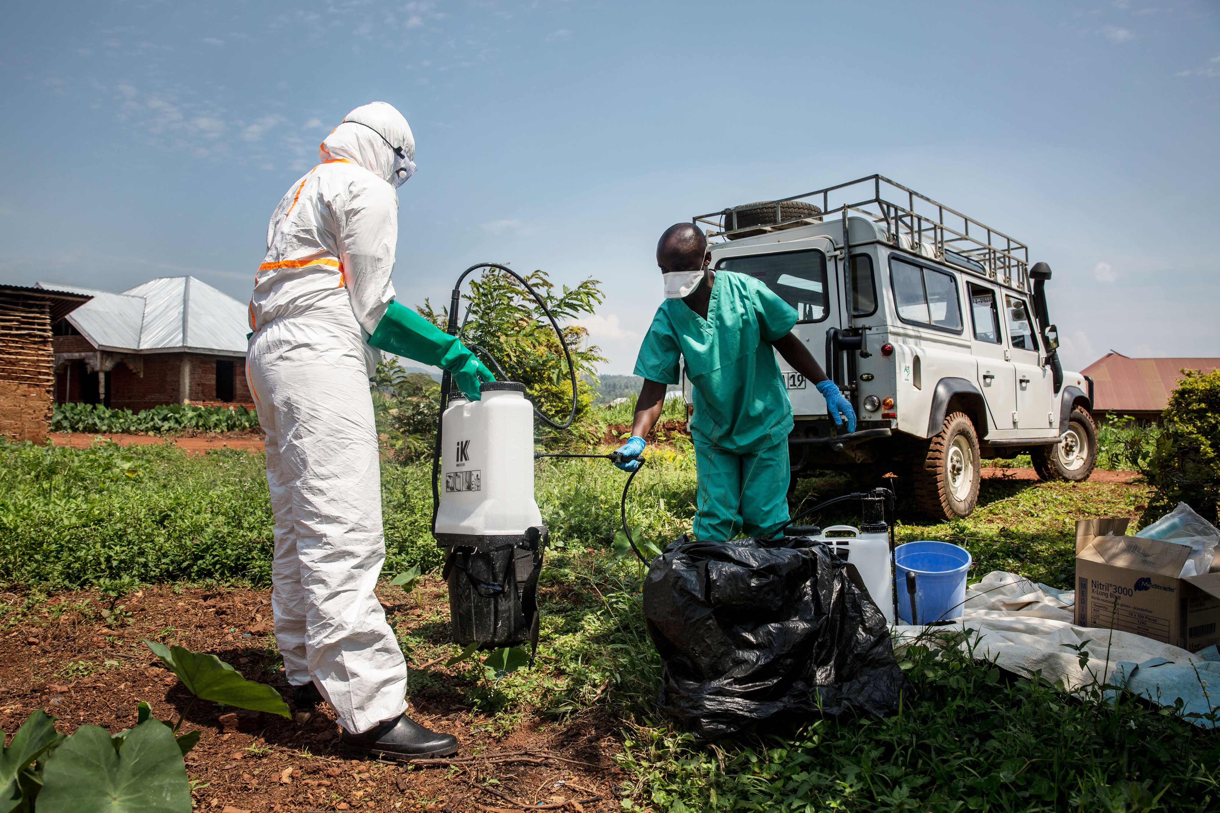 WHO is competing to contain Ebola in the DRC, as it confirms a third case