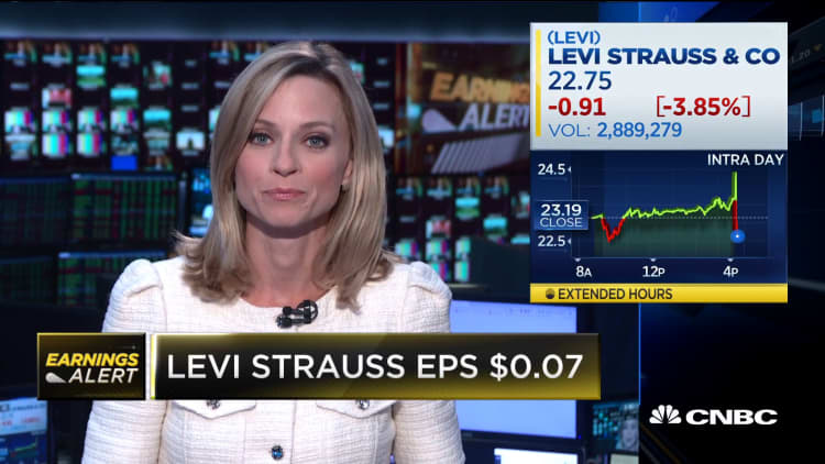 Levi Strauss beats revenue estimates in second quarter as a public company