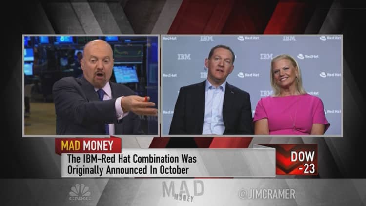 CEO Ginni Rometty: Red Hat's open-source software 'is a play that helps all of IBM'