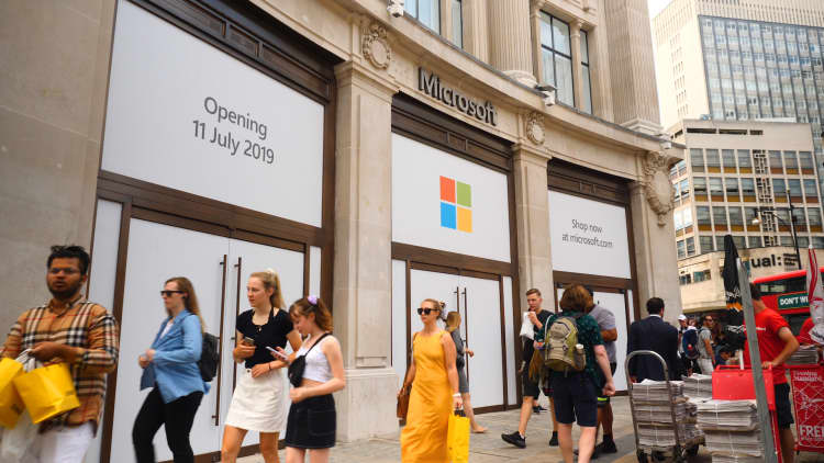Inside Microsoft's first retail store in Europe