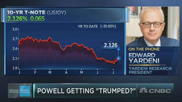 President Trump is creating pressure on the Fed to cut rates, market bull Ed Yardeni suggests