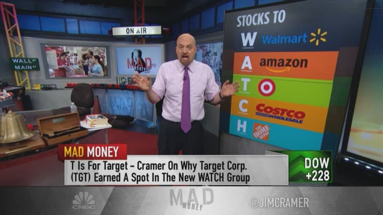 'WATCH' Jim Cramer's top 5 retailers with scale