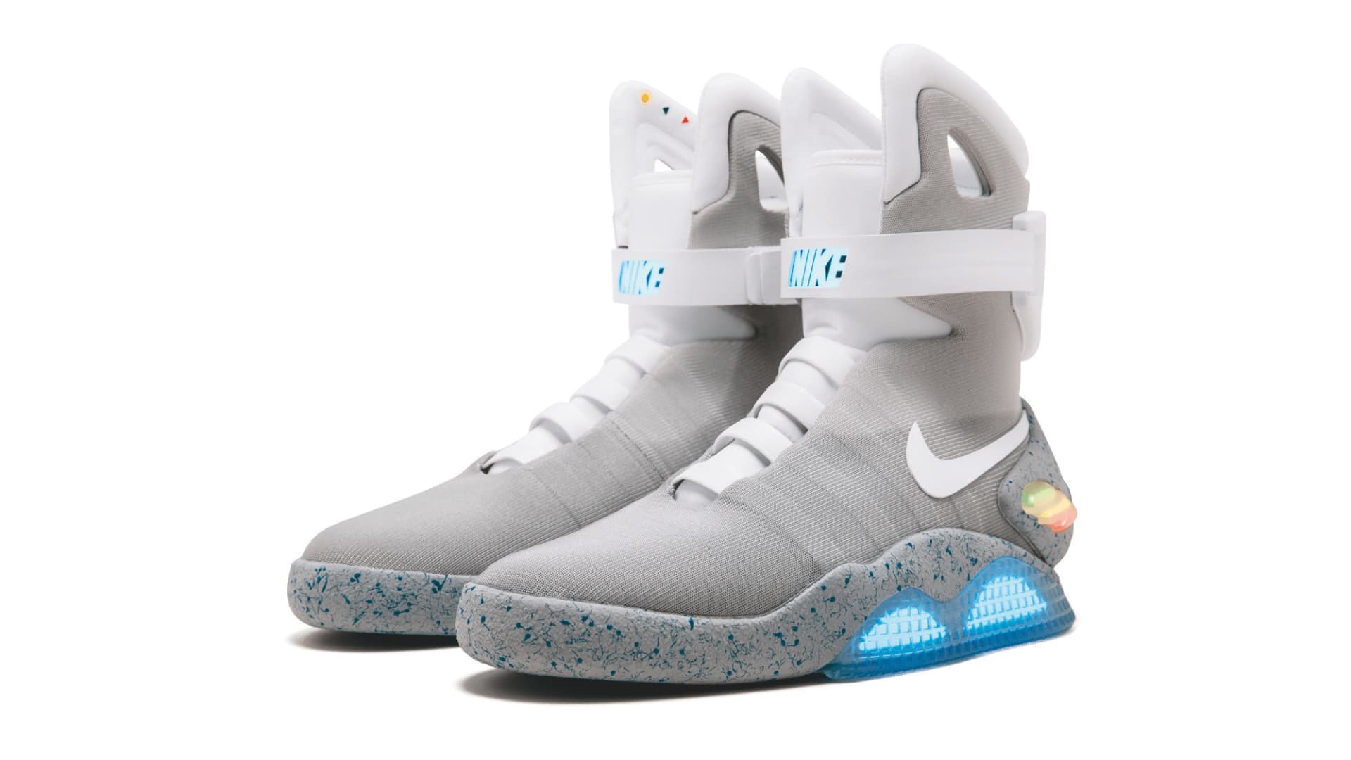 Moans serve curl Nike 'moon shoes' and 'Back to the Future' sneakers up for auction