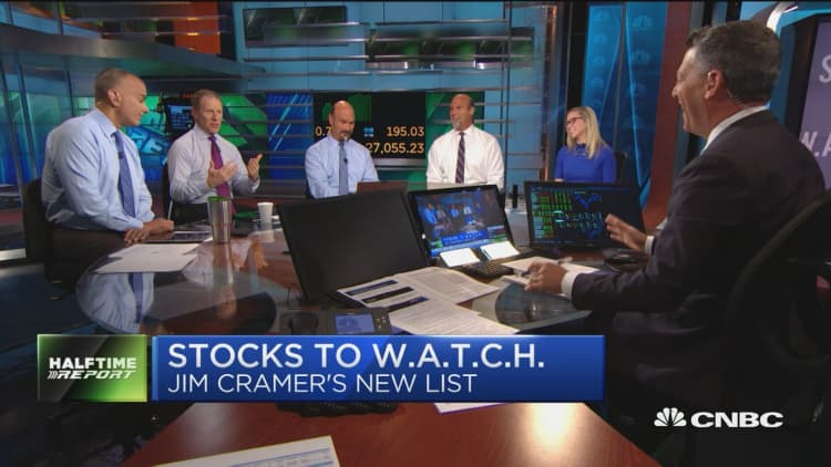 Jim Cramer's new stocks to W.A.T.C.H.