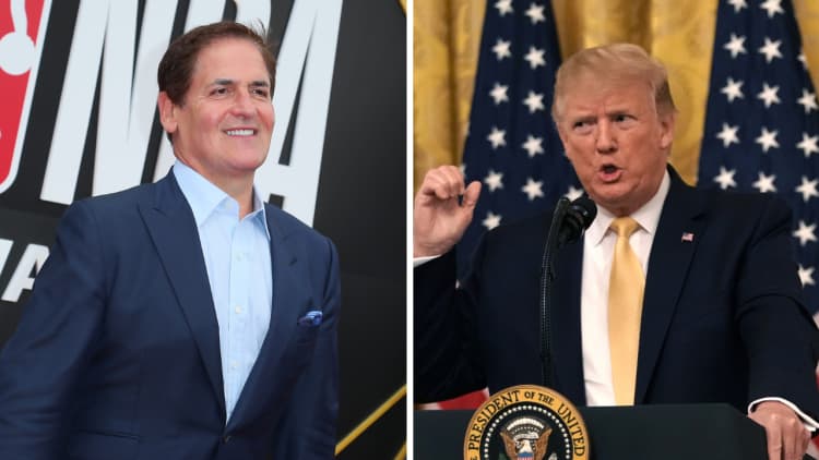 Mark Cuban and Donald Trump seem to agree on Facebook's Libra