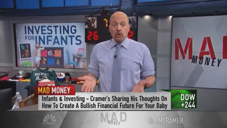Cramer explains why investing for kids can have a huge payoff