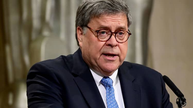 Attorney General Barr says there were 'serious irregularities' at jail where Epstein died