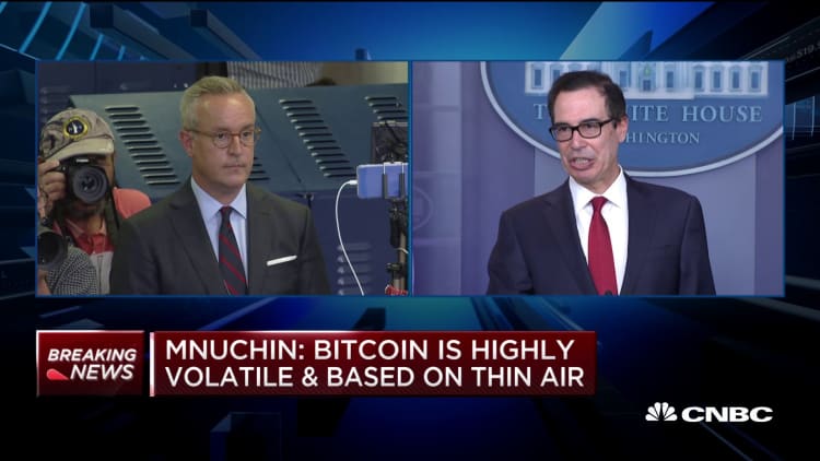 Mnuchin: We've had multiple meetings with Facebook reps on crypto regulation