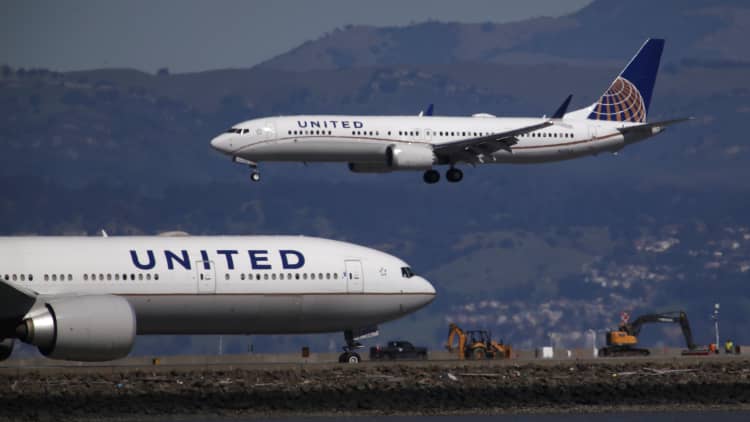 United Airlines earnings beat EPS estimates, does not report 737 Max's effect on earnings